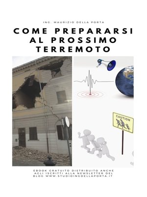 cover image of Come prepararsi al prossimo terremoto
